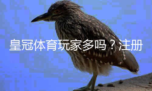 皇冠体育玩家多吗?注册量、活跃度与真实口碑全面解析