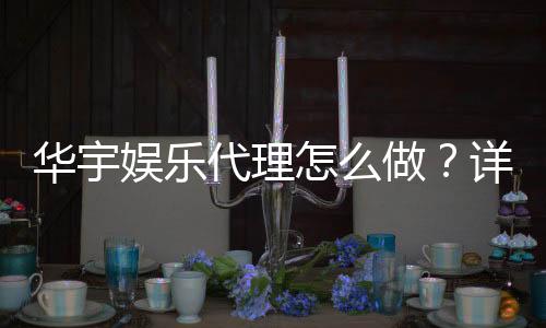 华宇娱乐代理怎么做？详细申请流程与收益解析