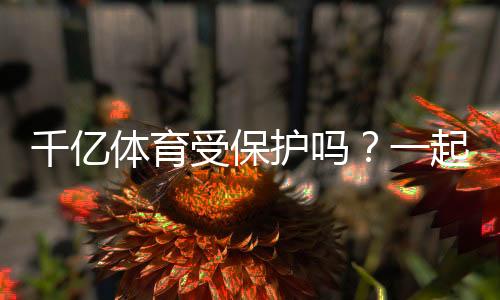 千亿体育受保护吗?一起了解!