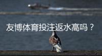 友博体育投注返水高吗？真实返水比例、计算方法与省钱提现全攻略