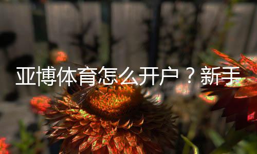 亚博体育怎么开户?新手注册流程图文教程与常见问题解答