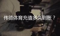 伟德体育充值多久到账？各支付方式到账时间、延迟原因与快速解决方法