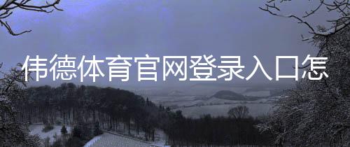 伟德体育官网登录入口怎么登录？新手注册、验证与安全登录完整指南