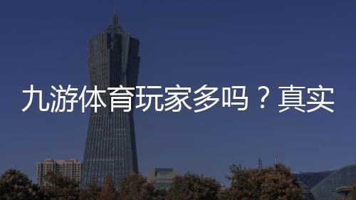 九游体育玩家多吗?真实用户规模与活跃度全面解析