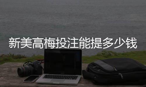 新美高梅投注能提多少钱?揭秘提款额度与到账时间