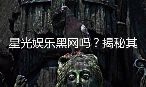 星光娱乐黑网吗?揭秘其真伪与安全玩法指南