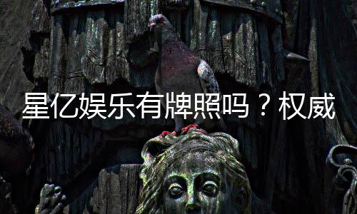 星亿娱乐有牌照吗？权威解析其合法性与牌照详情