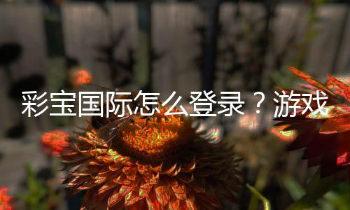 彩宝国际怎么登录?游戏指南分享