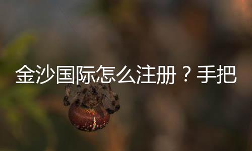金沙国际怎么注册？手把手教你轻松完成账号申请