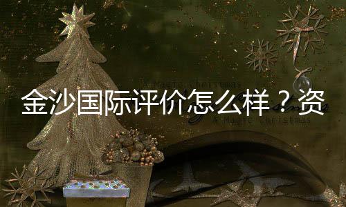 金沙国际评价怎么样?资深玩家带你揭秘真实体验