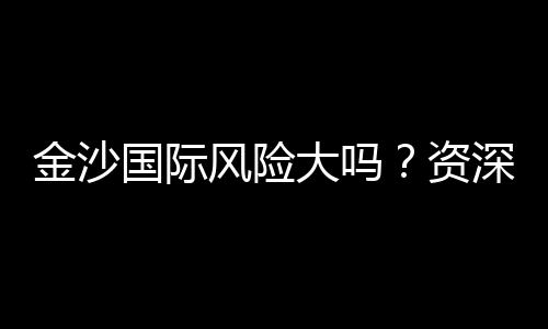 金沙国际风险大吗？资深玩家揭秘真实体验与防坑指南