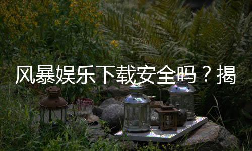风暴娱乐下载安全吗?揭秘平台真实安全性及下载避坑指南