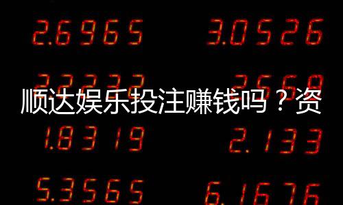 顺达娱乐投注赚钱吗？资深玩家揭秘真实盈利技巧与风险