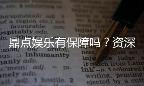鼎点娱乐有保障吗?资深玩家揭秘其安全性与游戏体验
