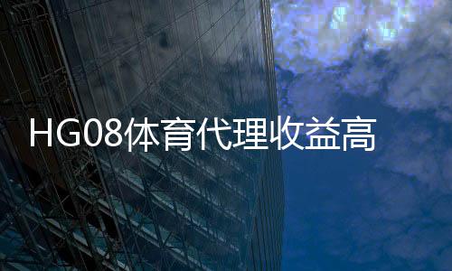 HG08体育代理收益高吗?:实力揭秘