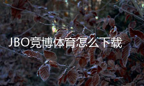 JBO竞博体育怎么下载?官方安全下载指南与手机电脑版安装图文教程