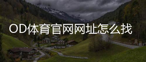 OD体育官网网址怎么找?官网入口、注册登录与安全访问全攻略