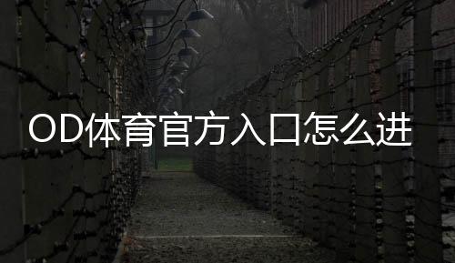 OD体育官方入口怎么进?最新登录方法、注册流程与常见问题全解析