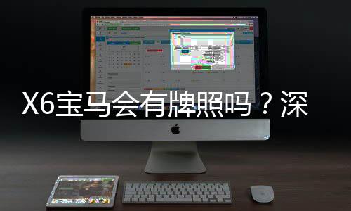 X6宝马会有牌照吗?深度解析其合法性与牌照背景