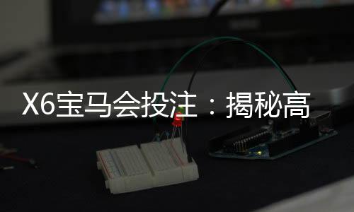 X6宝马会投注:揭秘高胜率玩家的实战技巧与策略