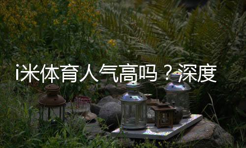 i米体育人气高吗?深度解析其火爆原因与玩家真实评价